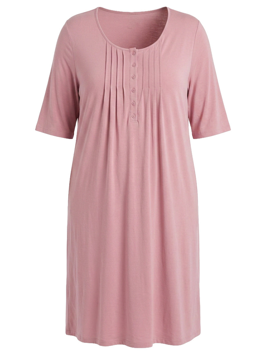Aldin Nightie - Blush Pink