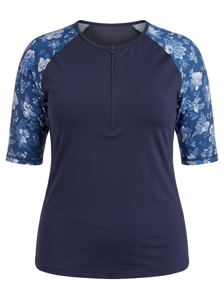 Keely Swim Rashi - Blue Print