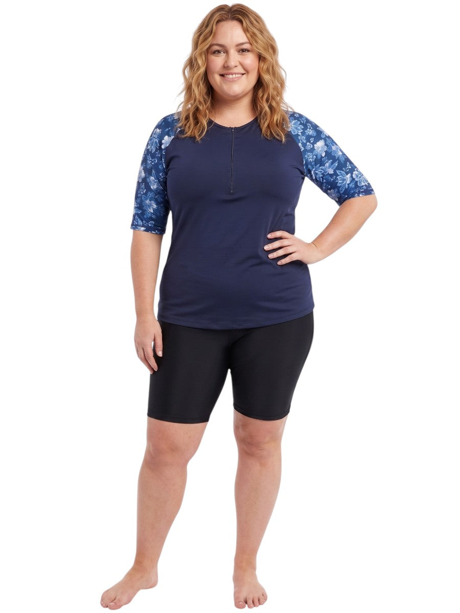 Keely Swim Rashi - Blue Print