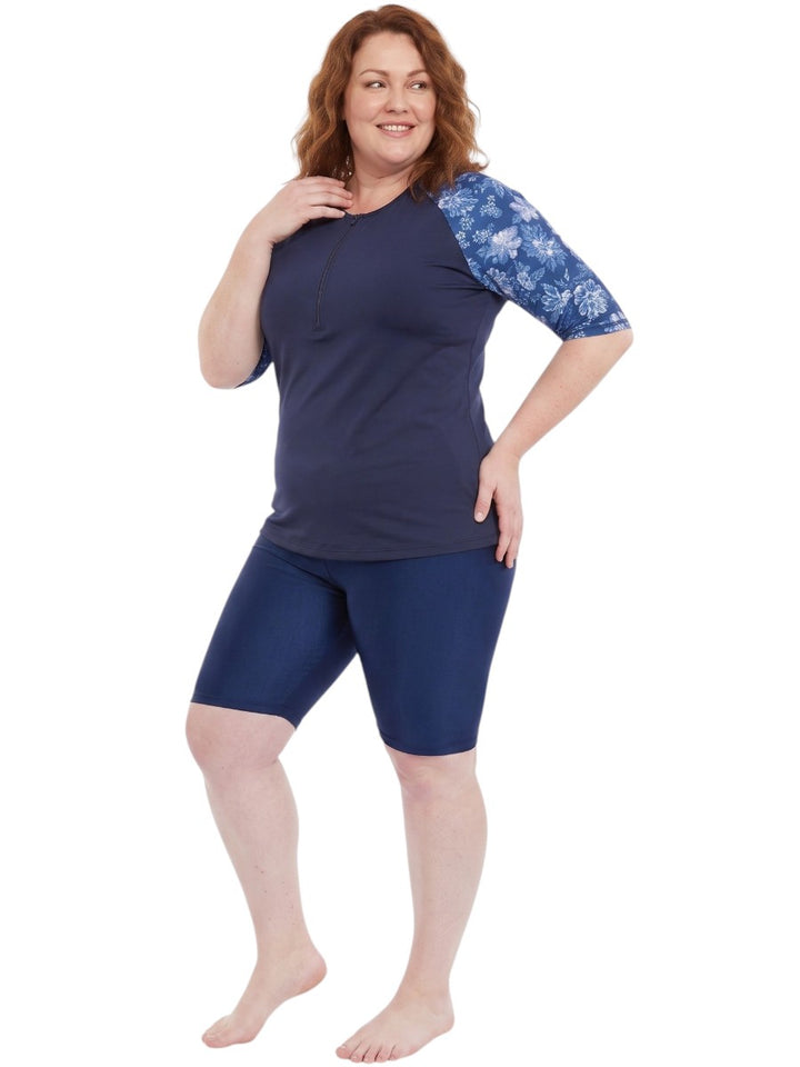 Keely Swim Rashi - Blue Print