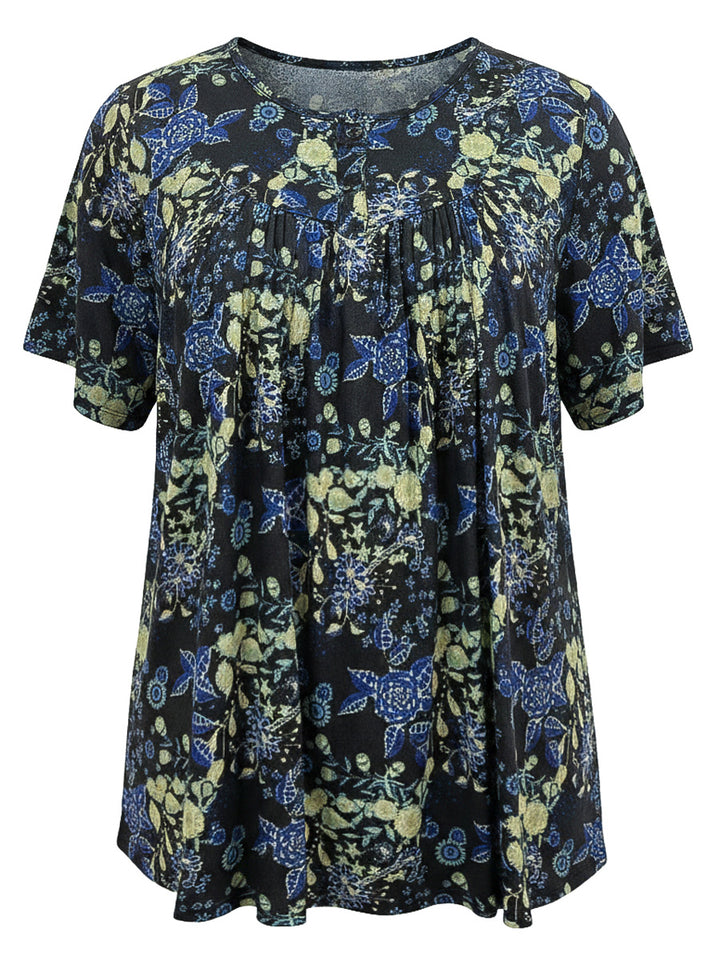 Carter Bib Top - Black Print