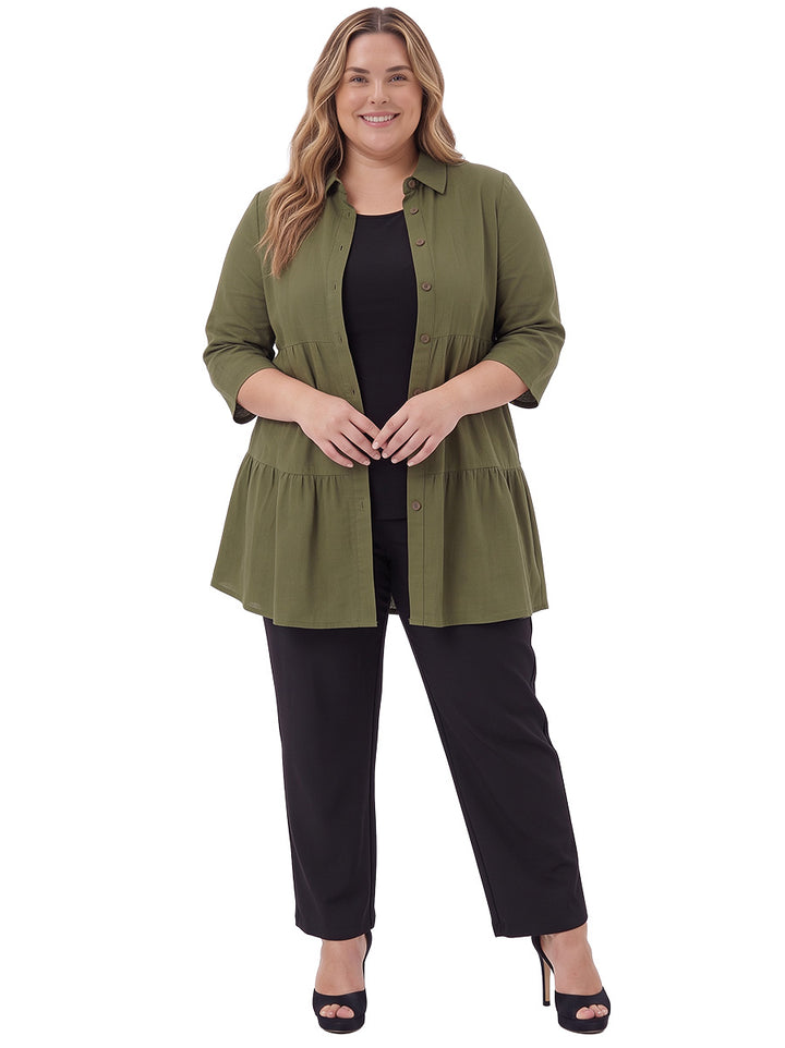 Beckett Blouse - Olive