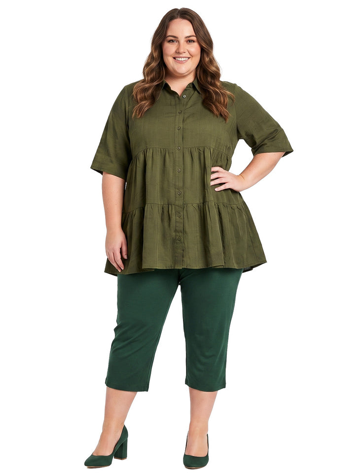Beckett Blouse - Olive