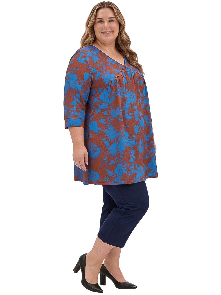 Jackson Tunic - Blue Print