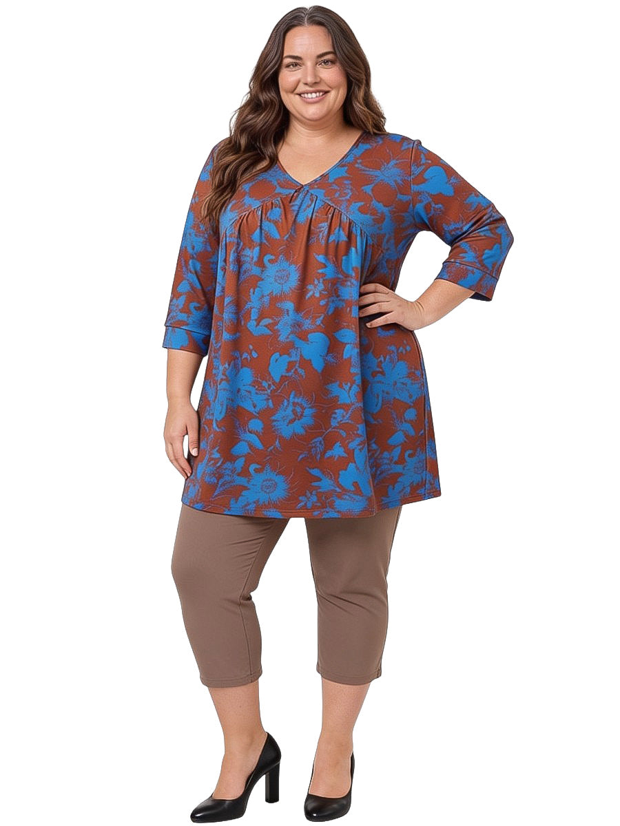 Jackson Tunic - Blue Print