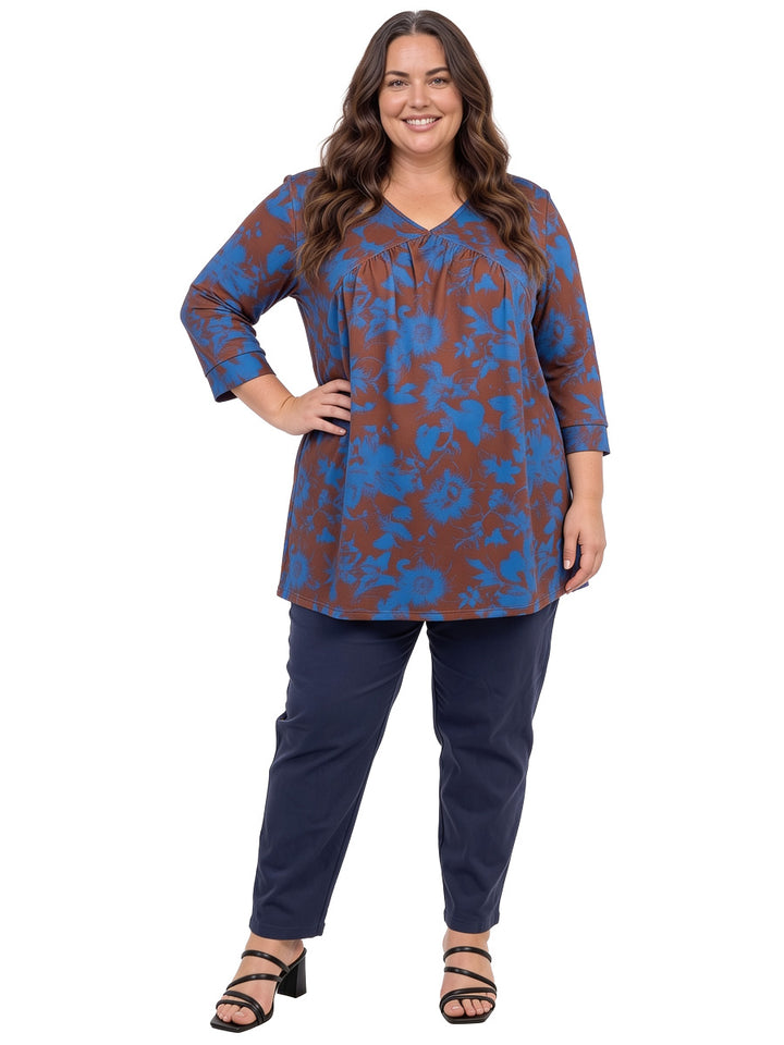 Jackson Tunic - Blue Print