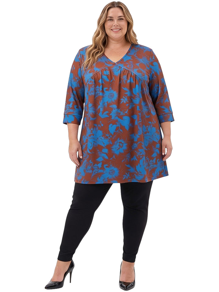 Jackson Tunic - Blue Print