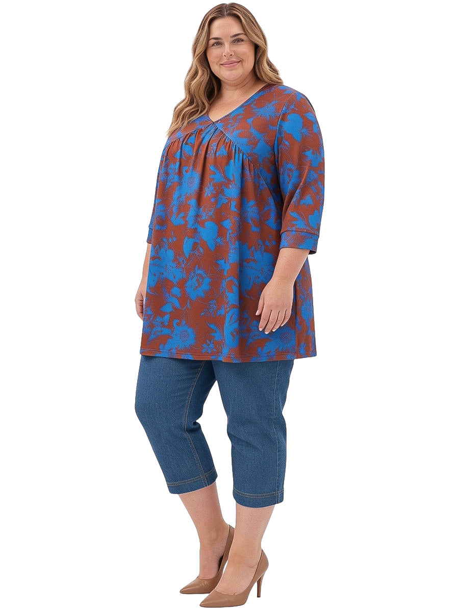 Jackson Tunic - Blue Print