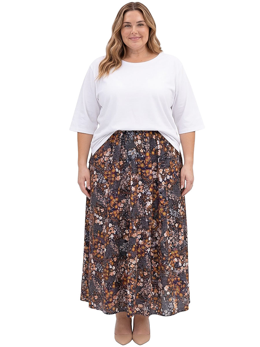 Miranda Maxi Skirt - Print