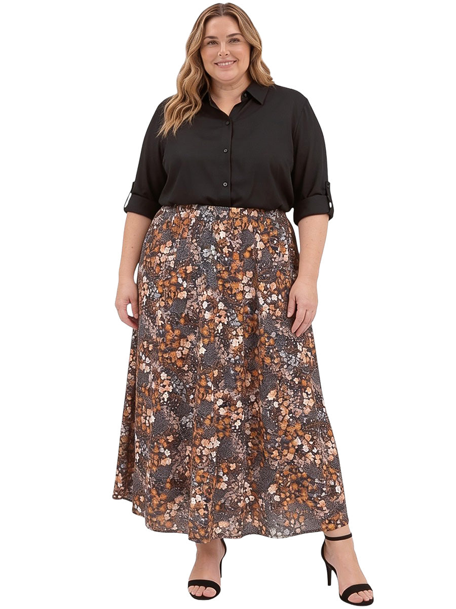 Miranda Maxi Skirt - Print
