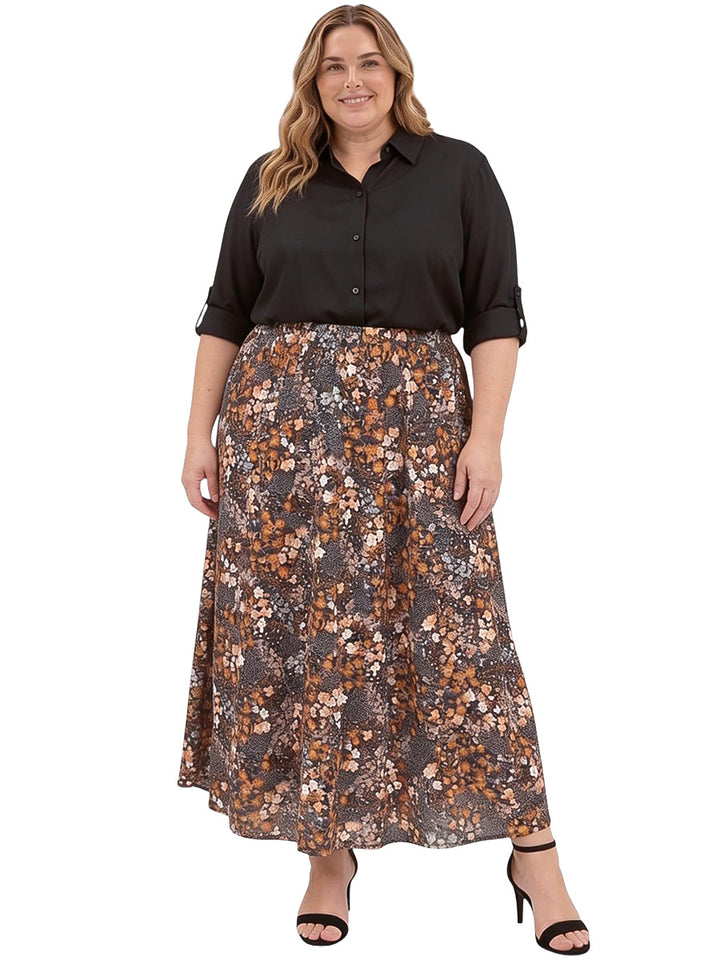 Miranda Maxi Skirt - Print