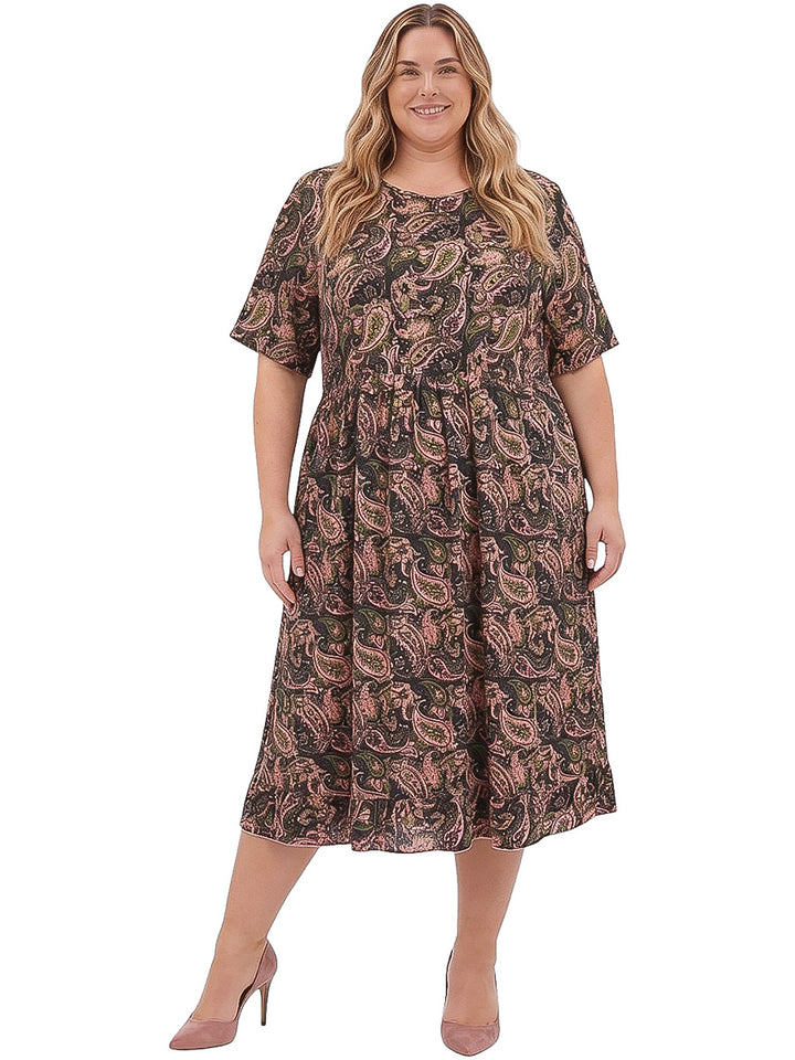 Trinity Dress - Black Print
