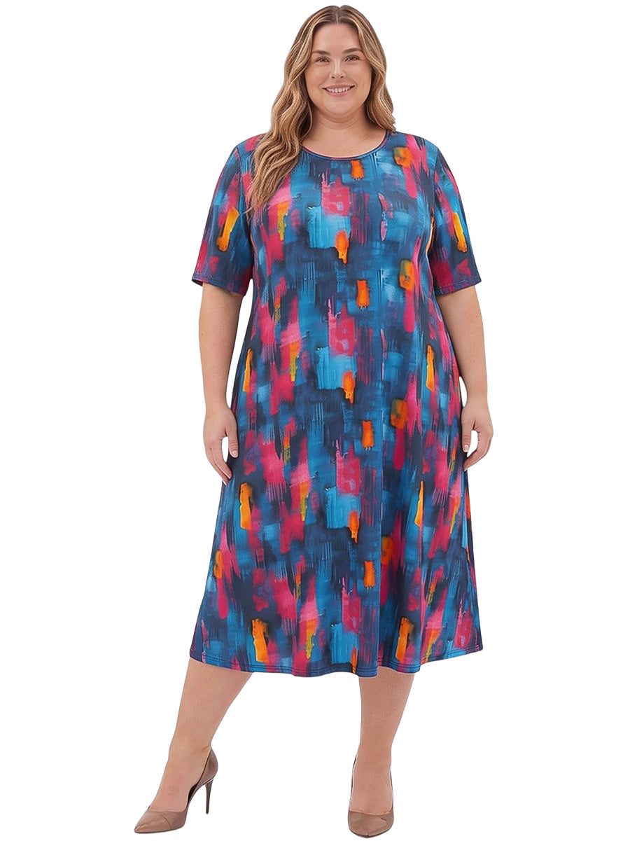 Perry Dress - Multi Print