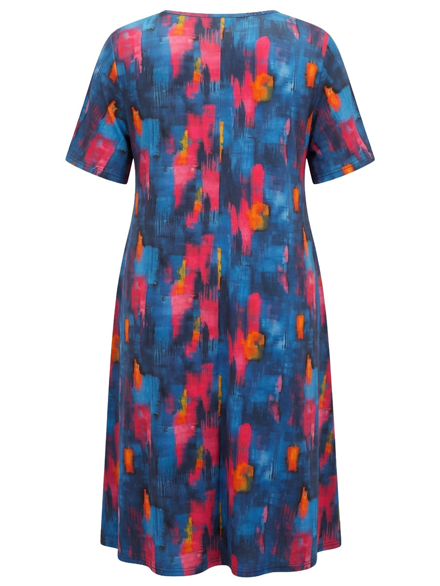 Perry Dress - Multi Print
