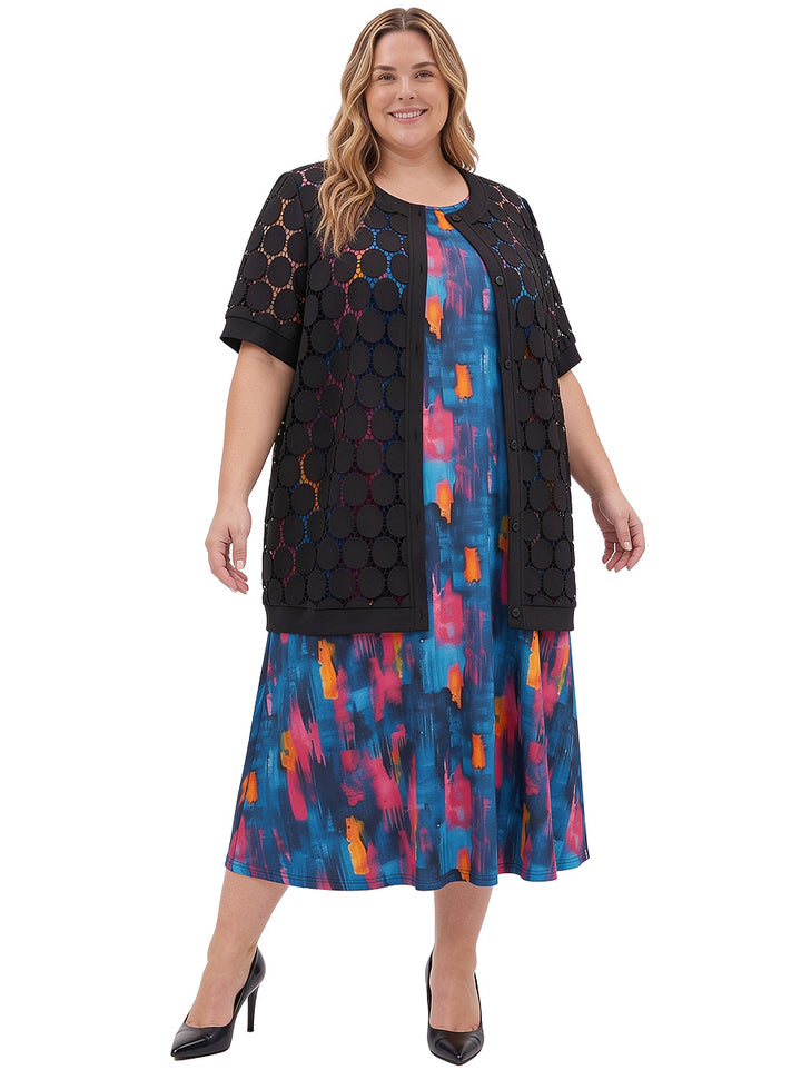 Perry Dress - Multi Print