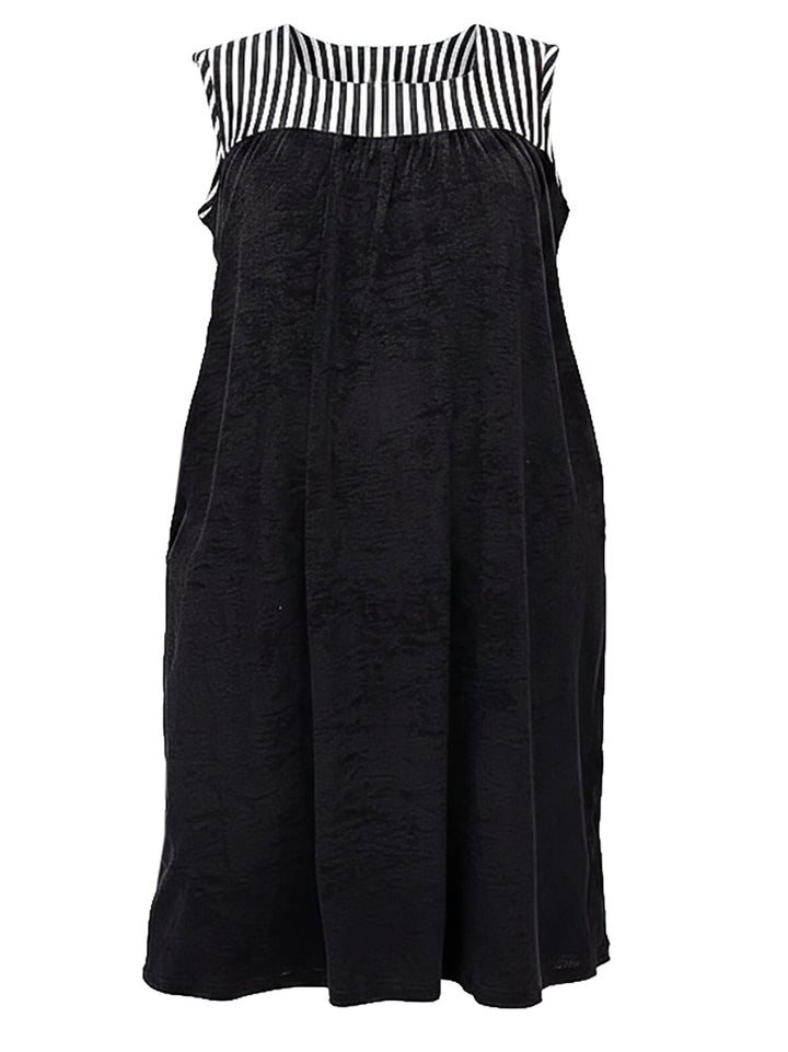 Arlo Terry Towelling Dress - Black