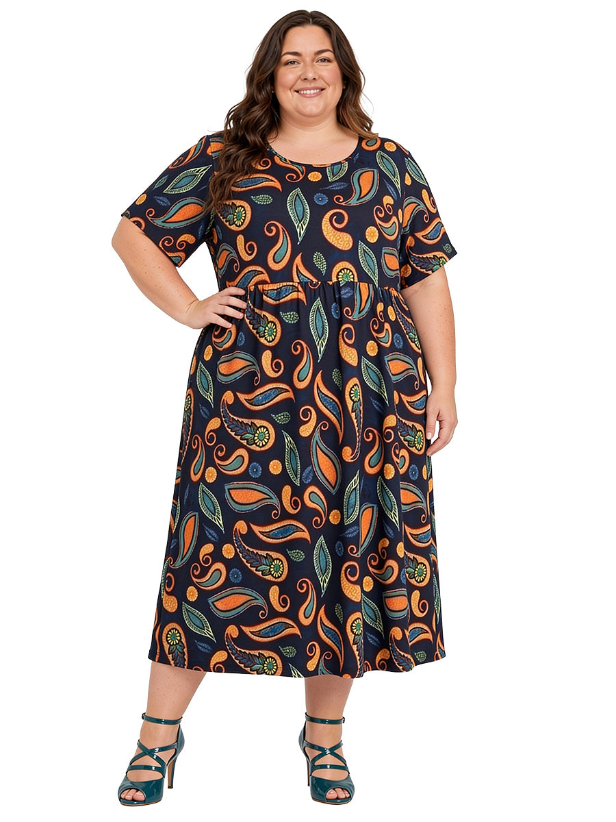 Karter Gigi Dress - Black Print
