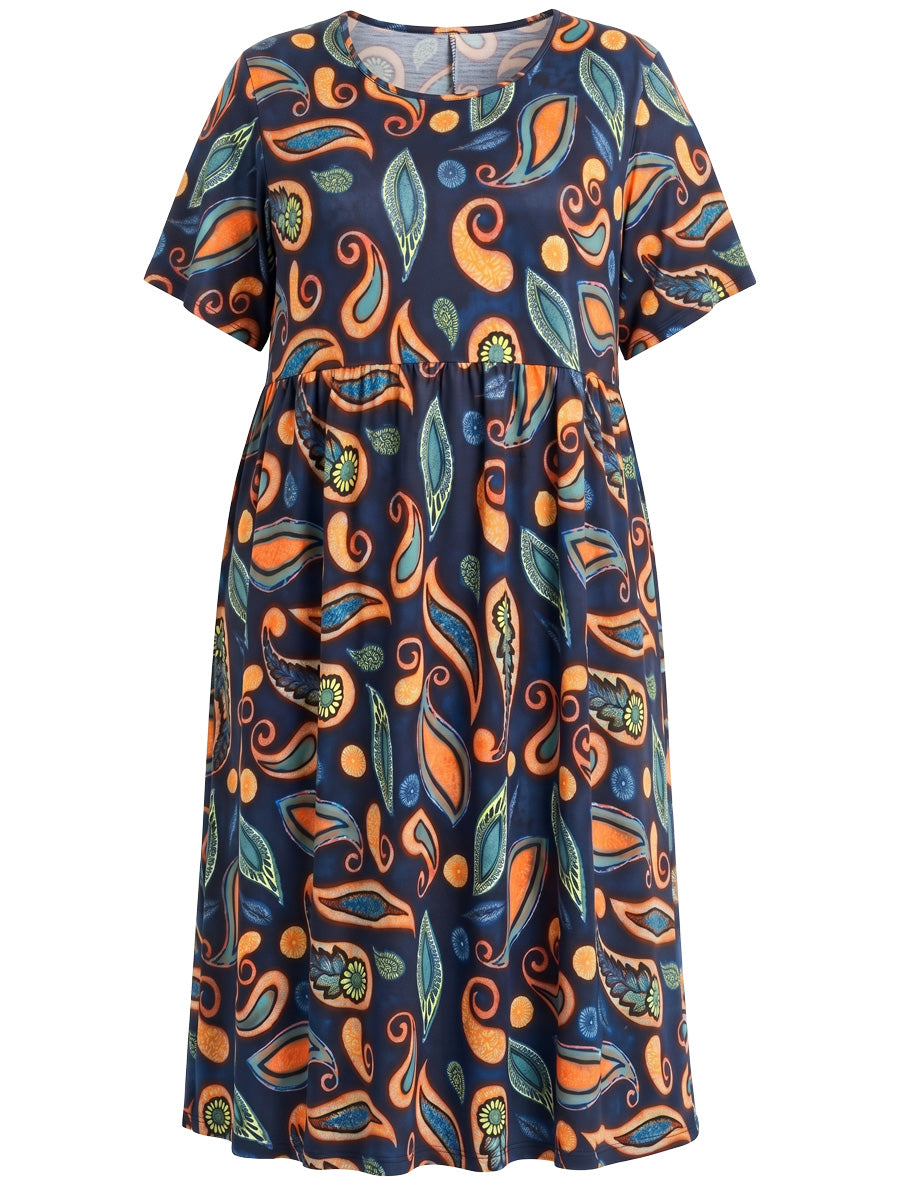 Karter Gigi Dress - Black Print