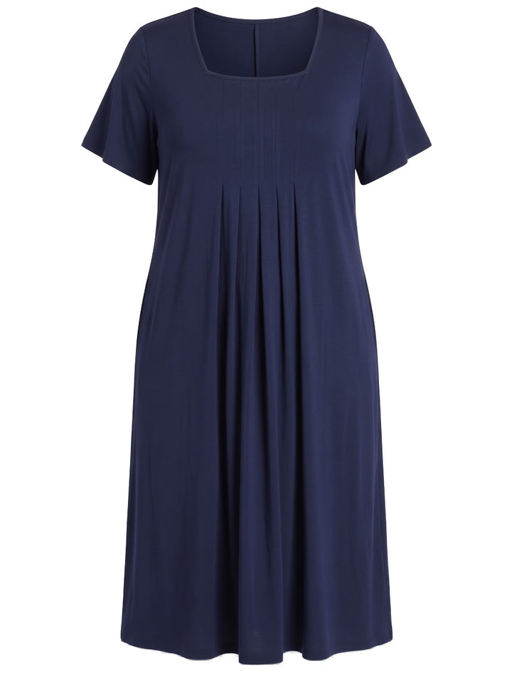 Darla Dress - Navy