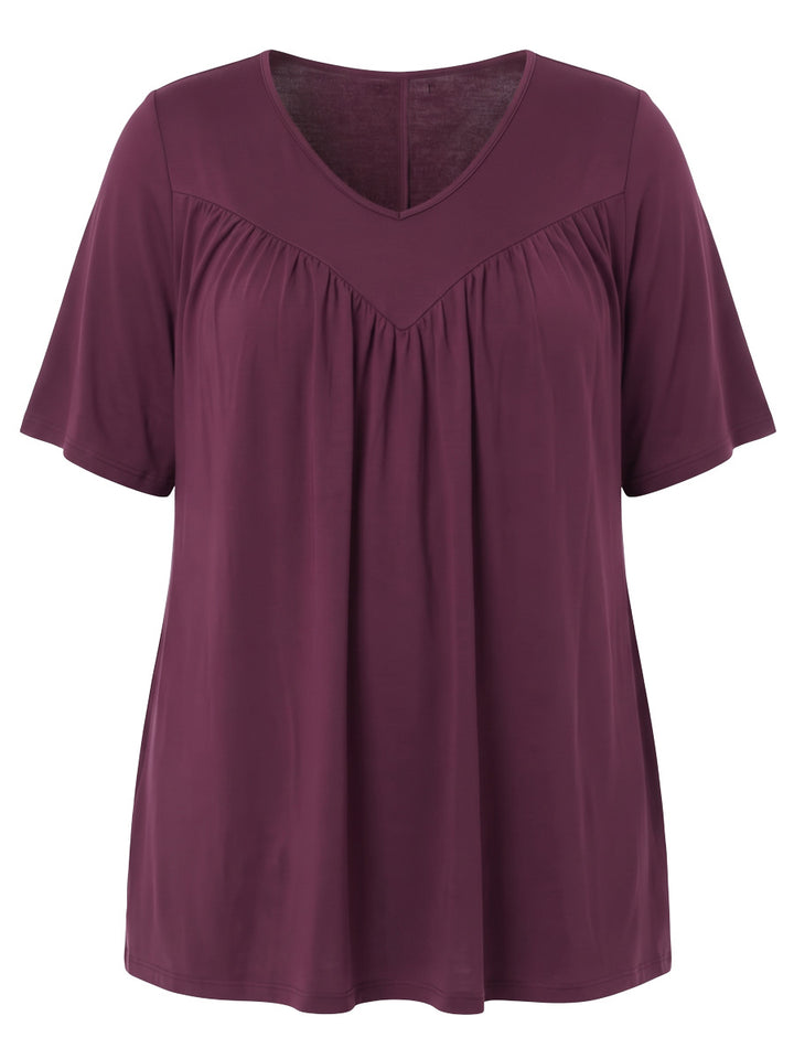 Leeman Top - Plum