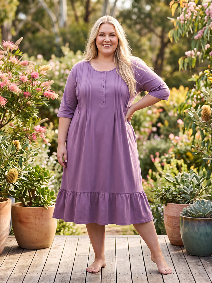 Yellowstone Nightie - Lilac