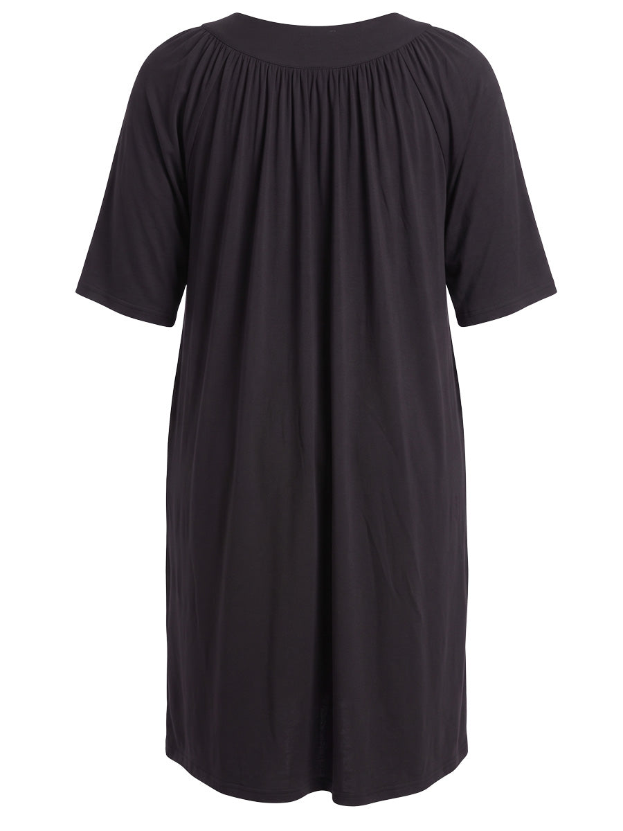 Summer Dressing Gown - Black
