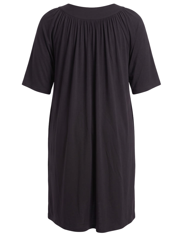 Summer Dressing Gown - Black