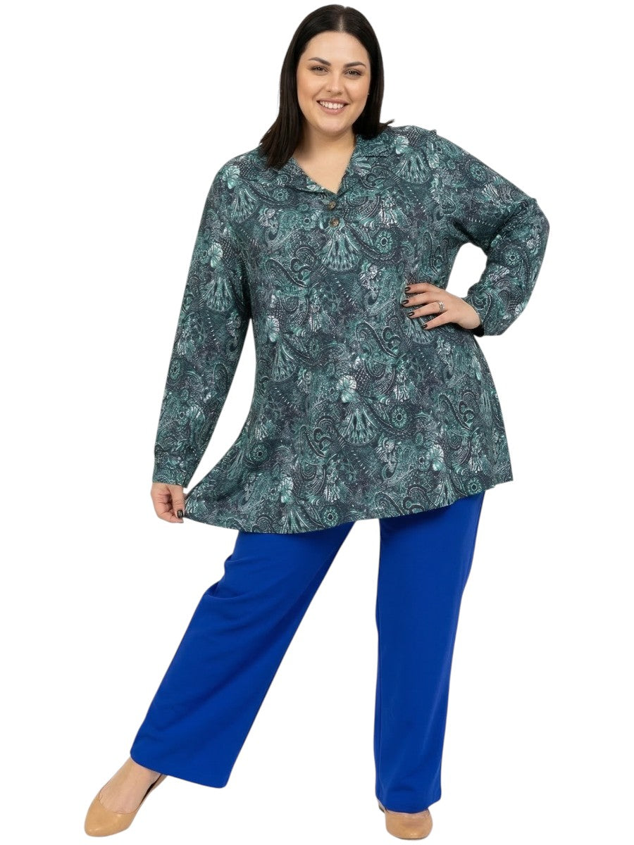 Lenox Jumper - Green Print