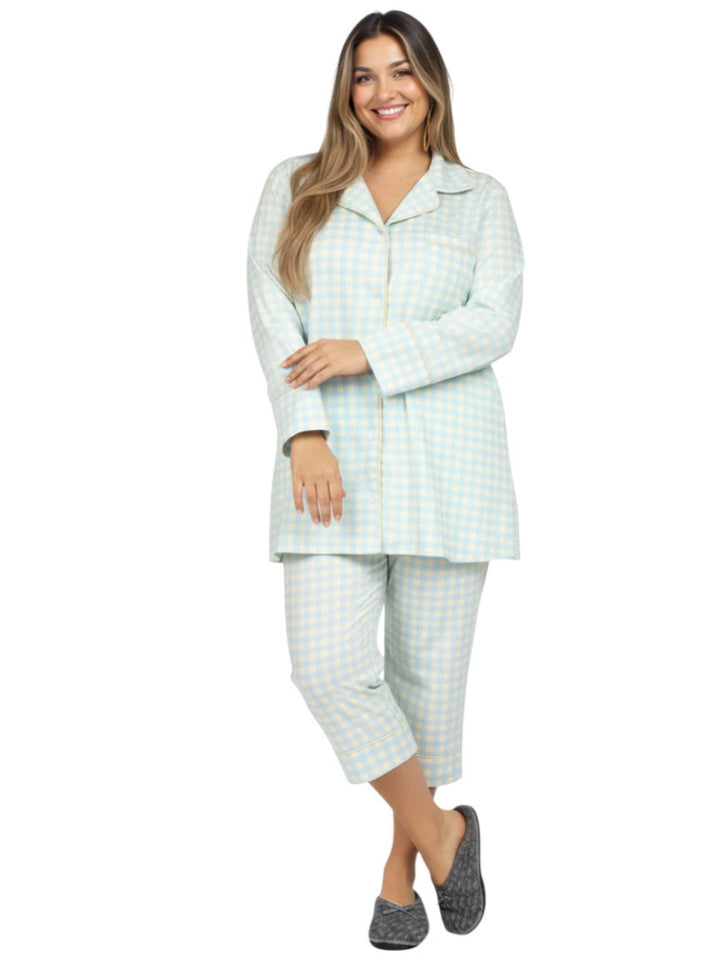 Lovisa PJ Capri - Green Print