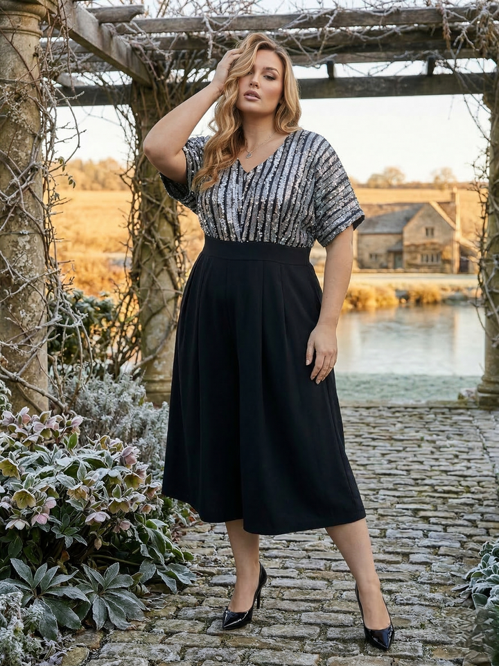 Midnight Sonata Dress - Black