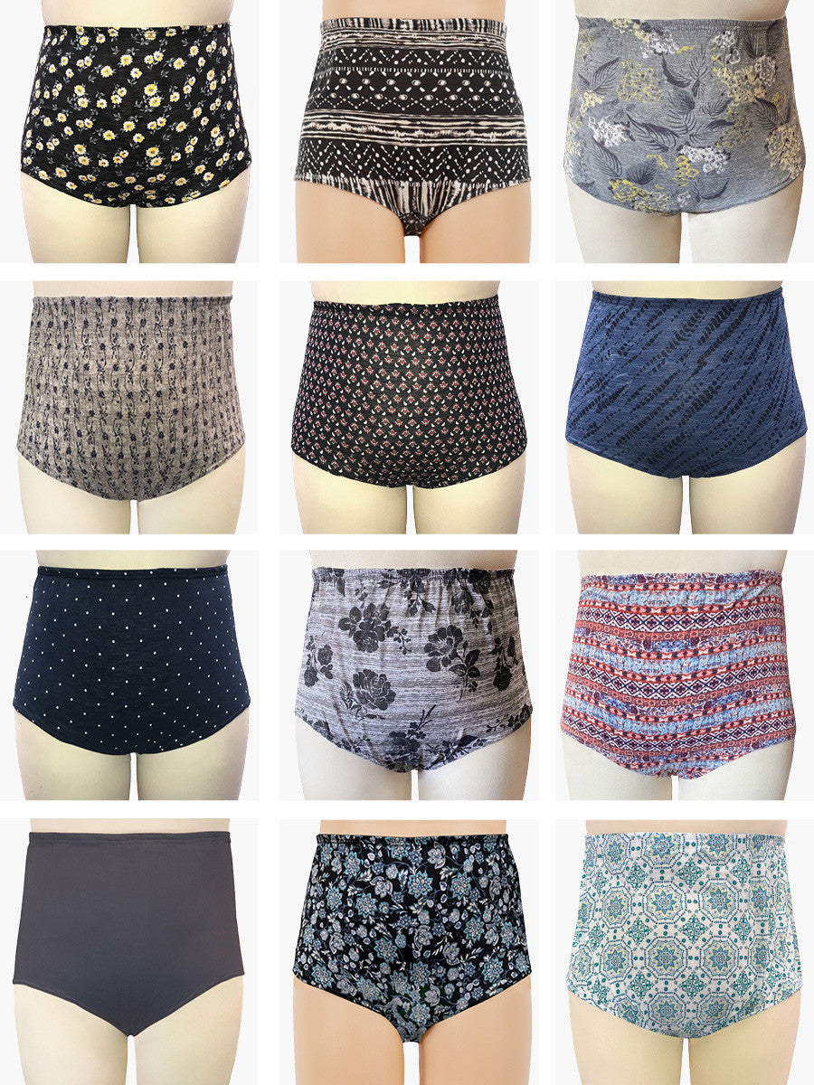 Mystery 4 Pack Full Briefs - 100% Cotton - Dale and Waters