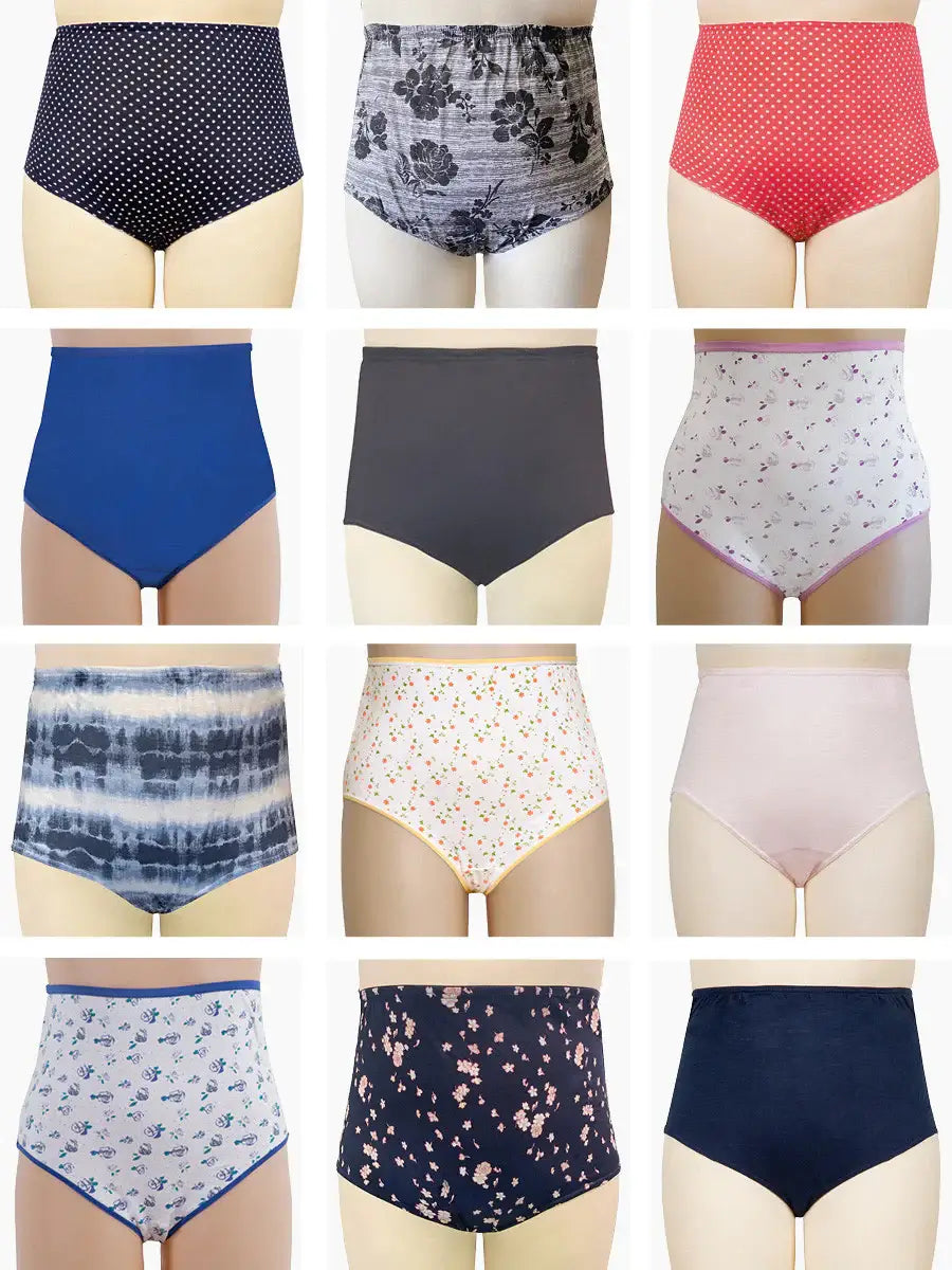 Mystery 7 Pack Full Briefs - 95% Cotton 5% Spandex - Dale and Waters