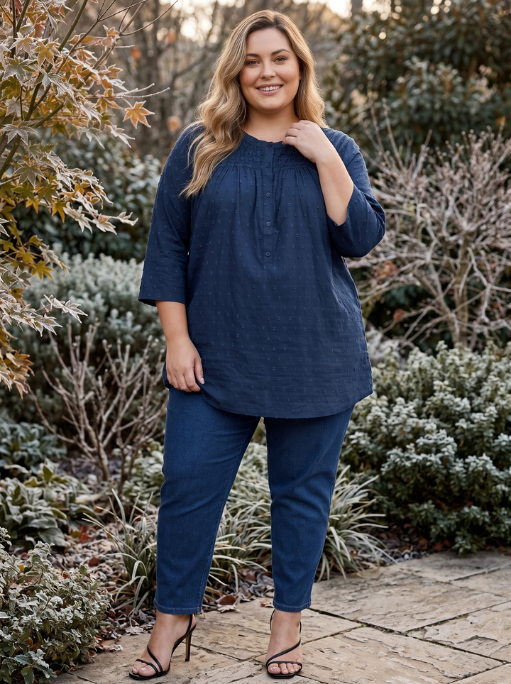 Naya Top - Navy