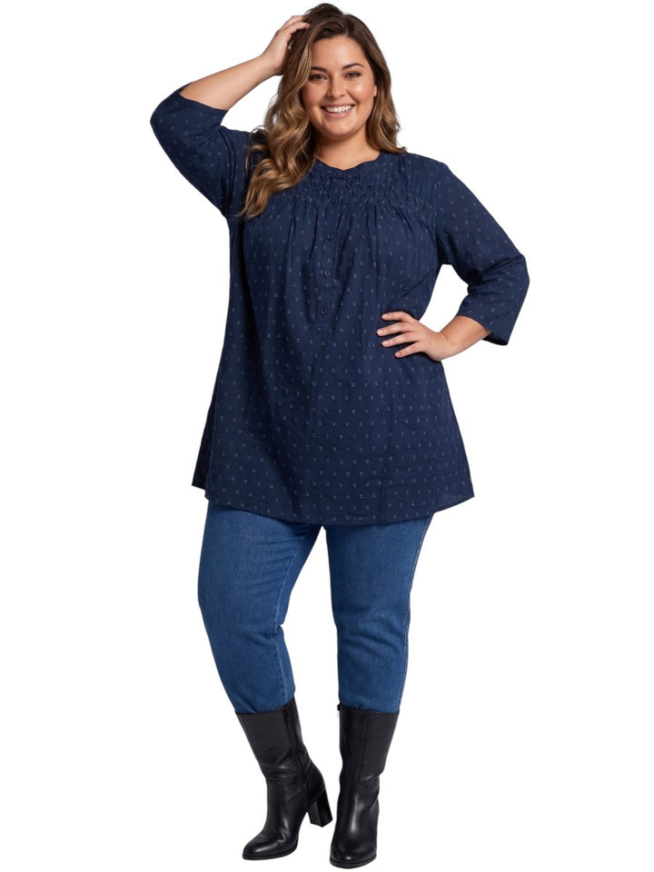 Naya Top - Navy