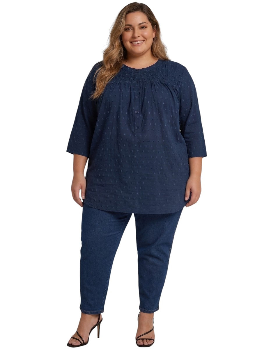 Naya Top - Navy