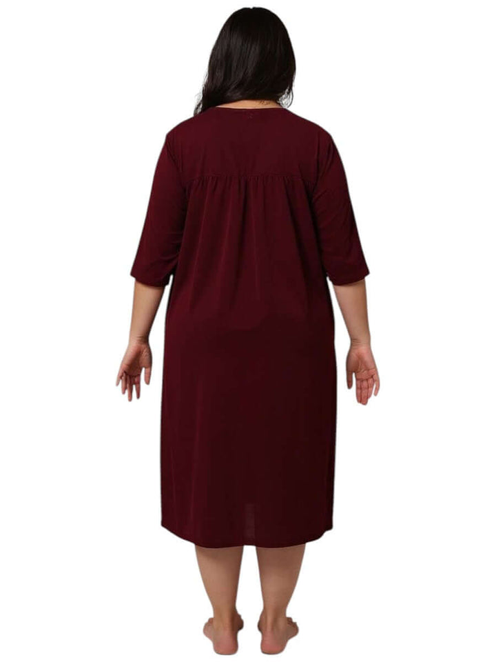 Nerina Nightie - Wine