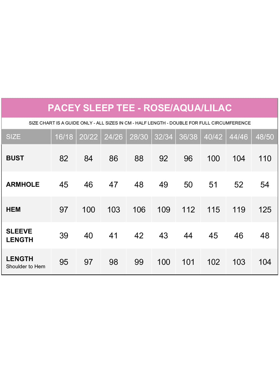 Pacey Sleep Tee - Lilac