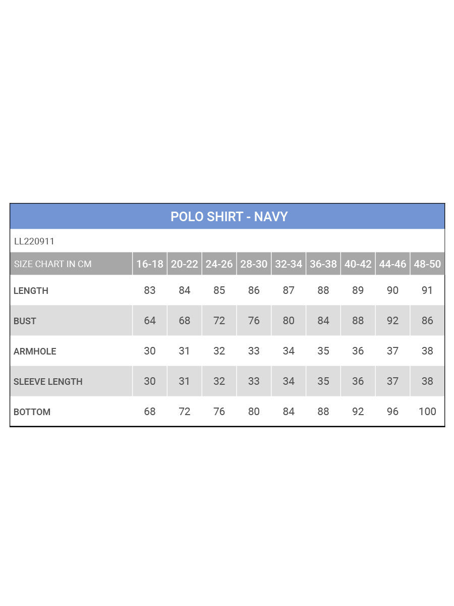 Polo Shirt - Navy*