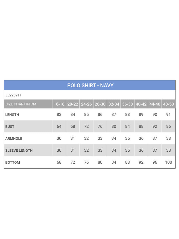 Polo Shirt - Navy*