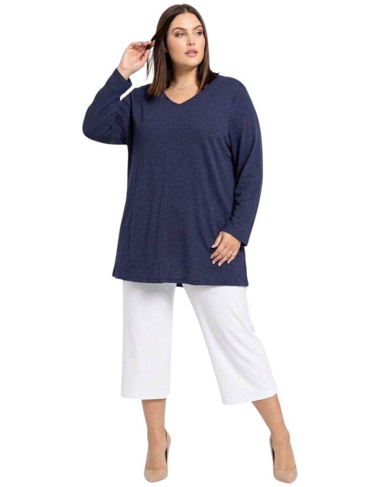 Portland Tunic - Blue Marle