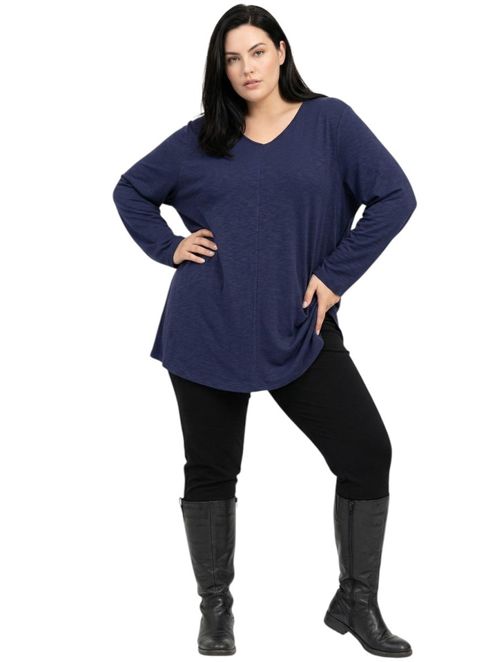 Portland Tunic - Blue Marle