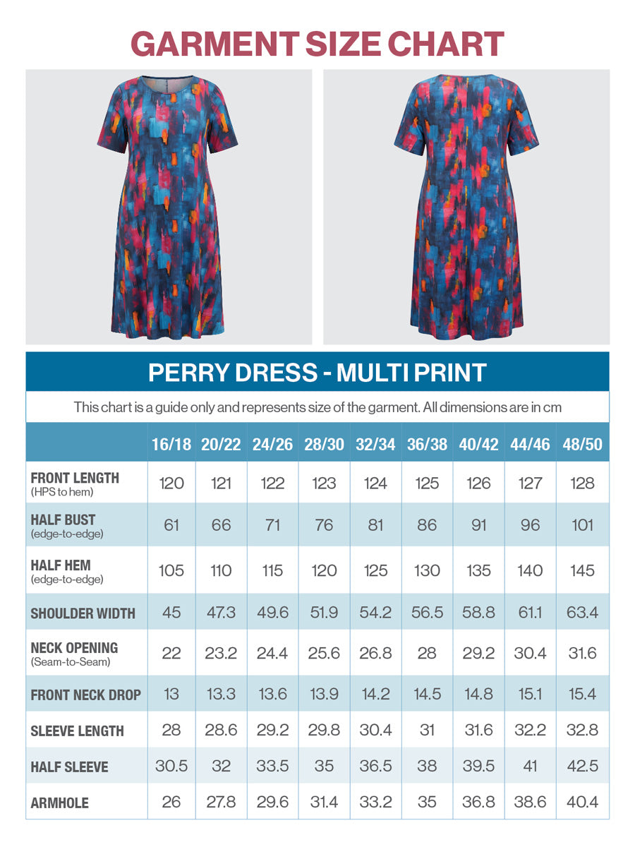 Perry Dress - Multi Print