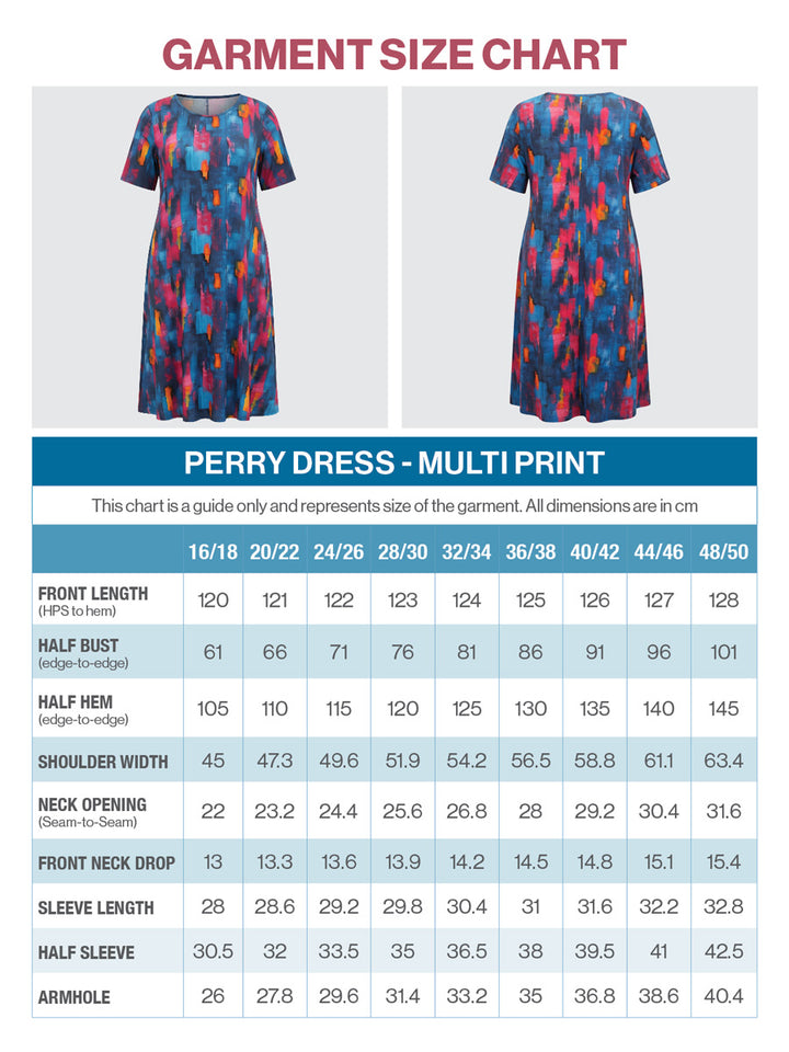 Perry Dress - Multi Print