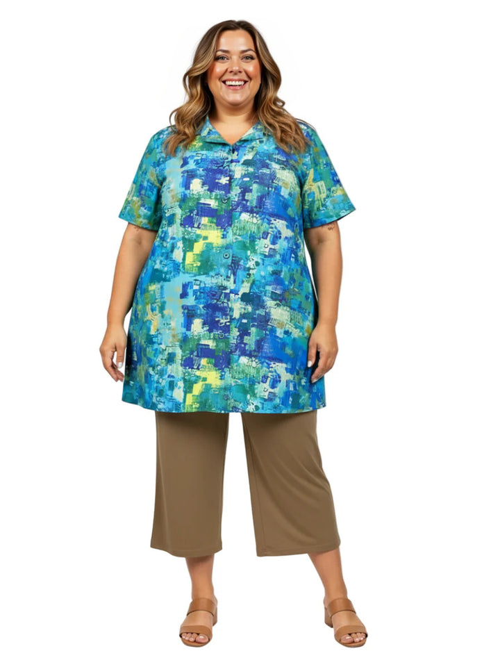 Sundance Tunic - Blue Print*