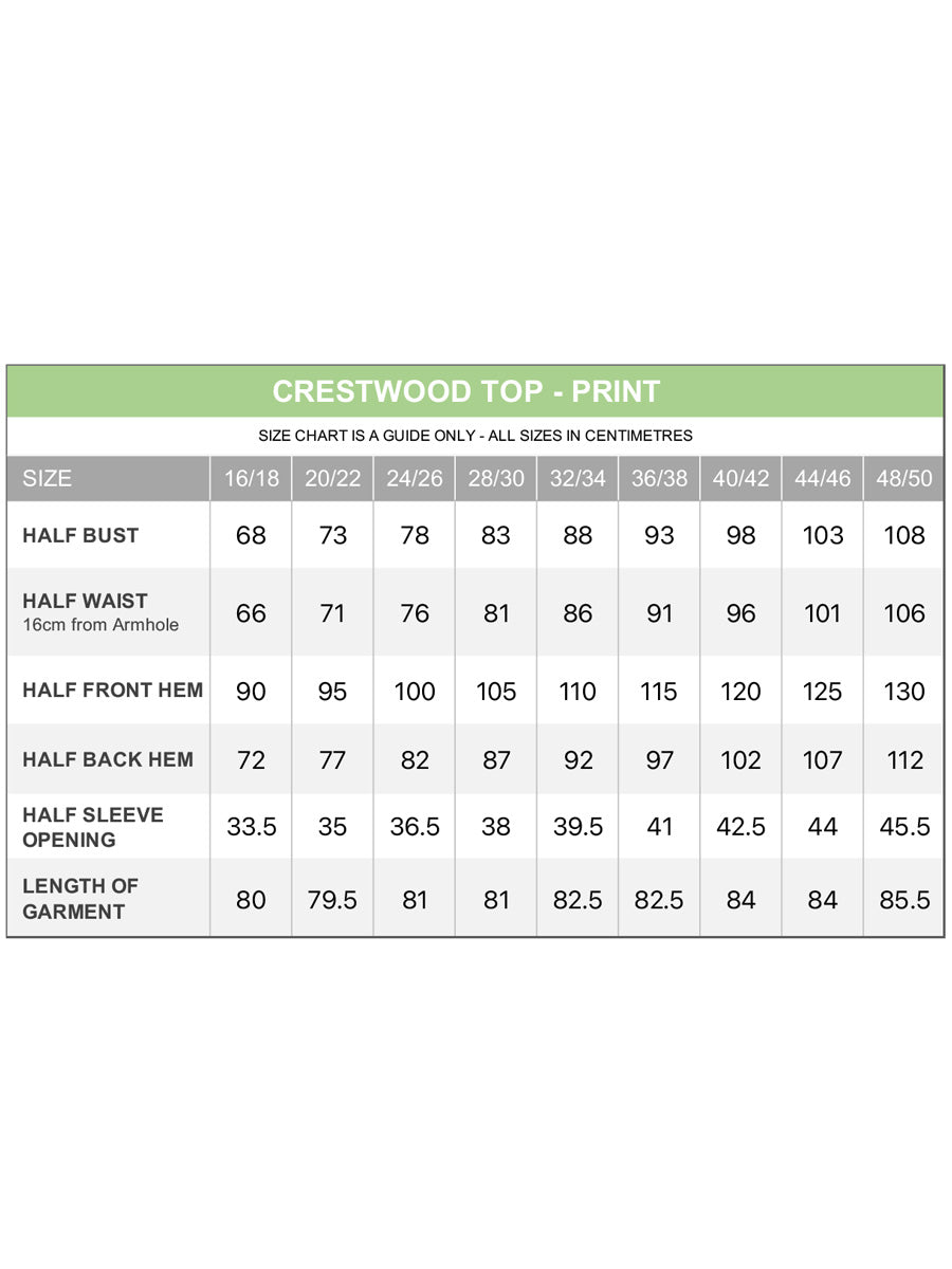 Crestwood Top - Print
