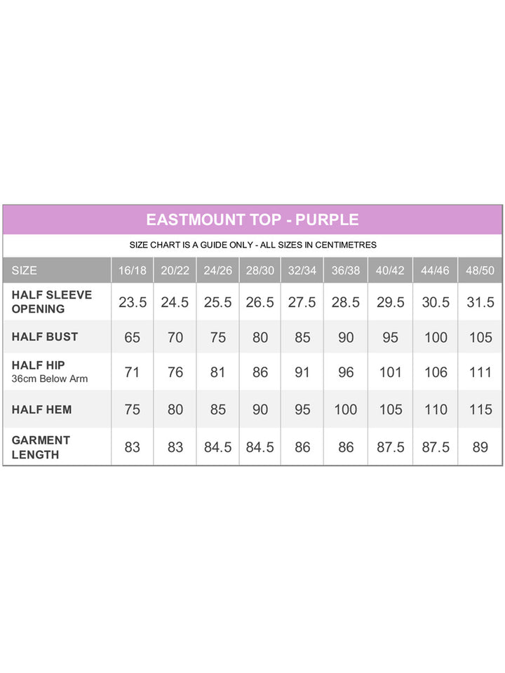 Eastmount Top  - Purple