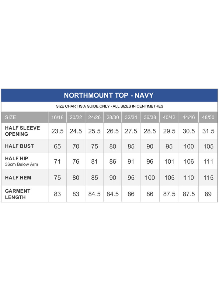 Northmount Top  - Navy