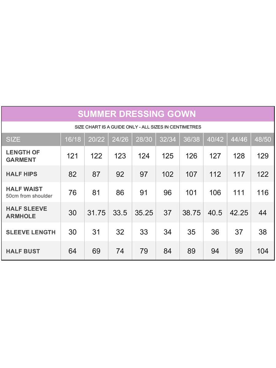 Summer Dressing Gown - Mint