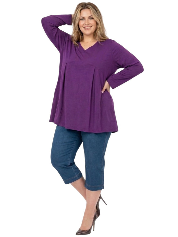 Sparrow Tunic - Deep Purple