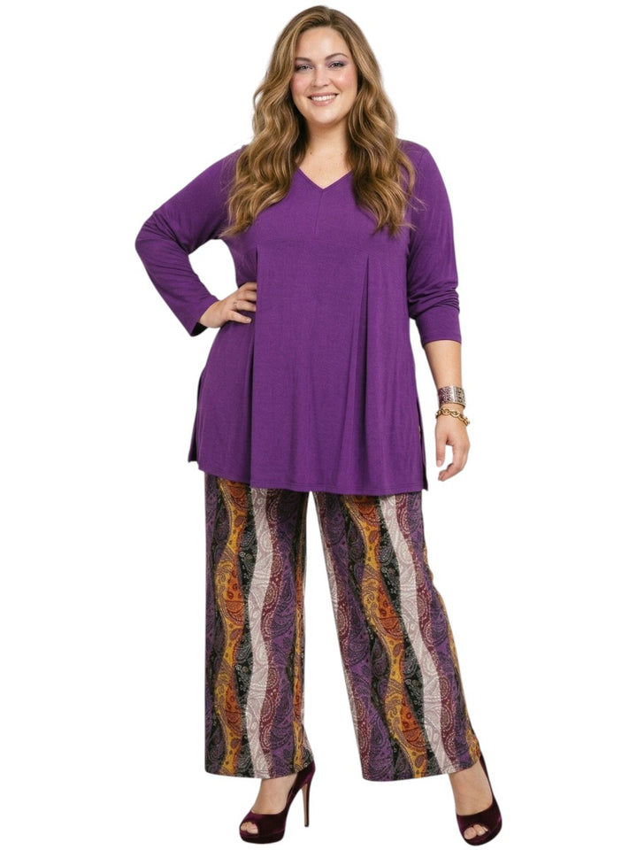 Sparrow Tunic - Deep Purple